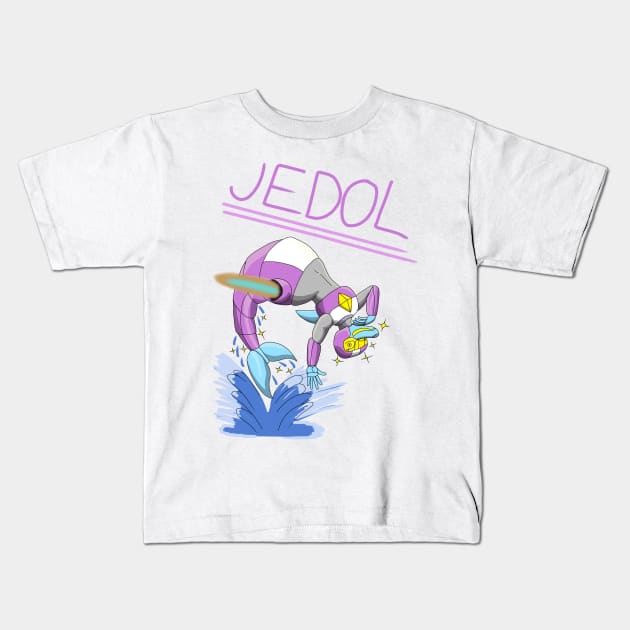 Fabulous Merman Jedol Kids T-Shirt by Cyborg-Lucario